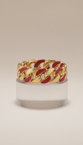 Bold link chain bracelet